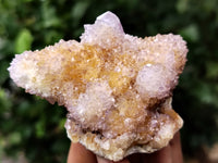 Natural Ametrine Spirit Quartz Clusters x 12 From Boekenhouthoek, South Africa