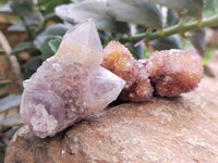 Natural Amethyst Spirit Quartz Clusters x 15 From Boekenhouthoek, South Africa