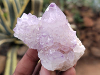 Natural Amethyst Spirit Quartz Clusters x 15 From Boekenhouthoek, South Africa