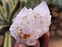 Natural Amethyst Spirit Quartz Clusters x 15 From Boekenhouthoek, South Africa