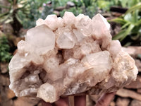 Natural Smokey Phantom Quartz Clusters x 1 From Luena, Congo