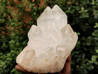 Natural Cascading Madagascar Quartz Clusters x 2 From Madagascar