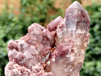 Natural Red Hematoid Quartz Clusters x 6 From Karoi, Zimbabwe