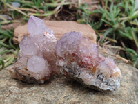 Natural Amethyst Spirit Quartz Clusters x 17 From Boekenhouthoek, South Africa