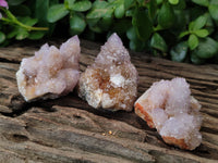 Natural Amethyst Spirit Quartz Clusters x 17 From Boekenhouthoek, South Africa