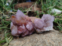 Natural Amethyst Spirit Quartz Clusters x 17 From Boekenhouthoek, South Africa