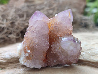 Natural Amethyst Spirit Quartz Clusters x 17 From Boekenhouthoek, South Africa