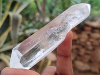 Polished Double Terminated Clear Quartz Crystals x 6 From Madagascar