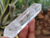 Polished Double Terminated Clear Quartz Crystals x 6 From Madagascar