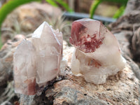 Natural Red Hematoid Quartz Crystals x 35 From Karoi, Zimbabwe