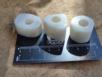 Hand Made White Marble Cigarette Snuffer - sold per item - From Namibia