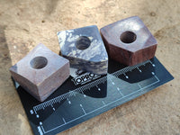 Hand Made Pyrophyllite Cigarette Snuffer - sold per item - From Namibia