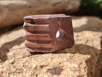 Hand Made Pyrophyllite Cigarette Snuffer - sold per item - From Namibia