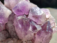 Natural Jacaranda Amethyst Quartz Clusters x 2 from Mumbwa, Zambia