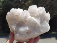 Natural Candle Quartz Clusters x 2 From Antsirabe, Madagascar