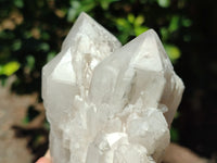 Natural Candle Quartz Clusters x 2 From Antsirabe, Madagascar