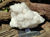 Natural Candle Quartz Clusters x 2 From Antsirabe, Madagascar