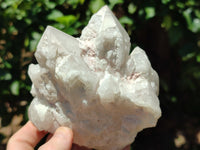 Natural Candle Quartz Clusters x 2 From Antsirabe, Madagascar