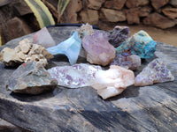 Natural Mixed Selection Of Minerals x 12 From Southern Africa