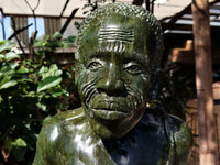 Hand Made Green Verdite Bushman Sculpture x 1 From Zimbabwe