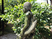 Hand Made Green Verdite Bushman Sculpture x 1 From Zimbabwe