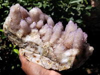 Natural Amethyst Spirit Quartz Cluster x 1 From Boekenhouthoek, South Africa