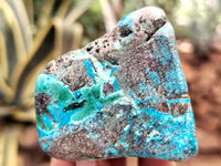 Polished Shattuckite with Azurite and Chrysocolla Free Forms x 12 From Congo