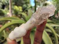 Natural Drusy Quartz Coated Calcite Pseudomorp Crystals x 20 From Lesotho