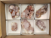 Natural Amethyst Spirit Quartz Clusters x 6 From Boekenhouthoek, South Africa