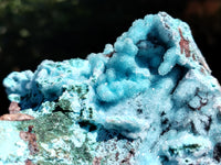 Natural Drusy Coated Chrysocolla with Malachite and Stalactites x 1 From Lupoto Mine, Congo