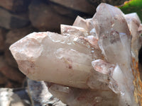 Natural Red Hematoid Quartz Cluster x 1 From Karoi, Zimbabwe