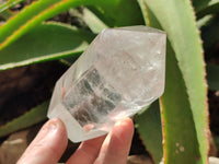 Polished Clear Quartz Points x 3 From Madagascar