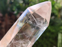 Polished Clear Quartz Points x 3 From Madagascar