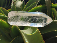 Polished Clear Quartz Points x 3 From Madagascar