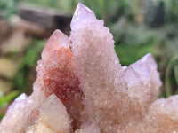 Natural Amethyst Spirit Quartz Clusters x 2 From Boekenhouthoek, South Africa