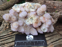 Natural Amethyst Spirit Quartz Clusters x 2 From Boekenhouthoek, South Africa