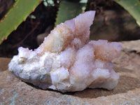 Natural Amethyst Spirit Quartz Clusters x 6 From Boekenhouthoek, South Africa