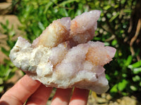 Natural Amethyst Spirit Quartz Clusters x 6 From Boekenhouthoek, South Africa