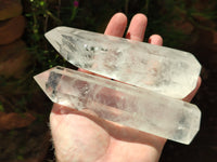 Polished Clear Quartz Crystals x 6 From Madagascar