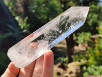 Polished Clear Quartz Crystals x 6 From Madagascar