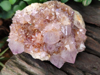 Natural Amethyst Spirit Quartz Clusters x 6 From Boekenhouthoek, South Africa