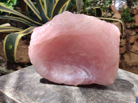 Polished Rose Quartz Bowl x 1 From Madagascar