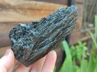 Natural Schorl Black Tourmaline Specimens x 6 From Erongo, Namibia