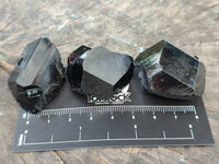 Natural Schorl Black Tourmaline Specimens x 20 From Erongo, Namibia