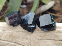 Natural Schorl Black Tourmaline Specimens x 20 From Erongo, Namibia