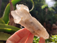 Natural Drusy Quartz Coated Calcite Pseudomorph Specimens x 6 From Alberts Mountain, Lesotho