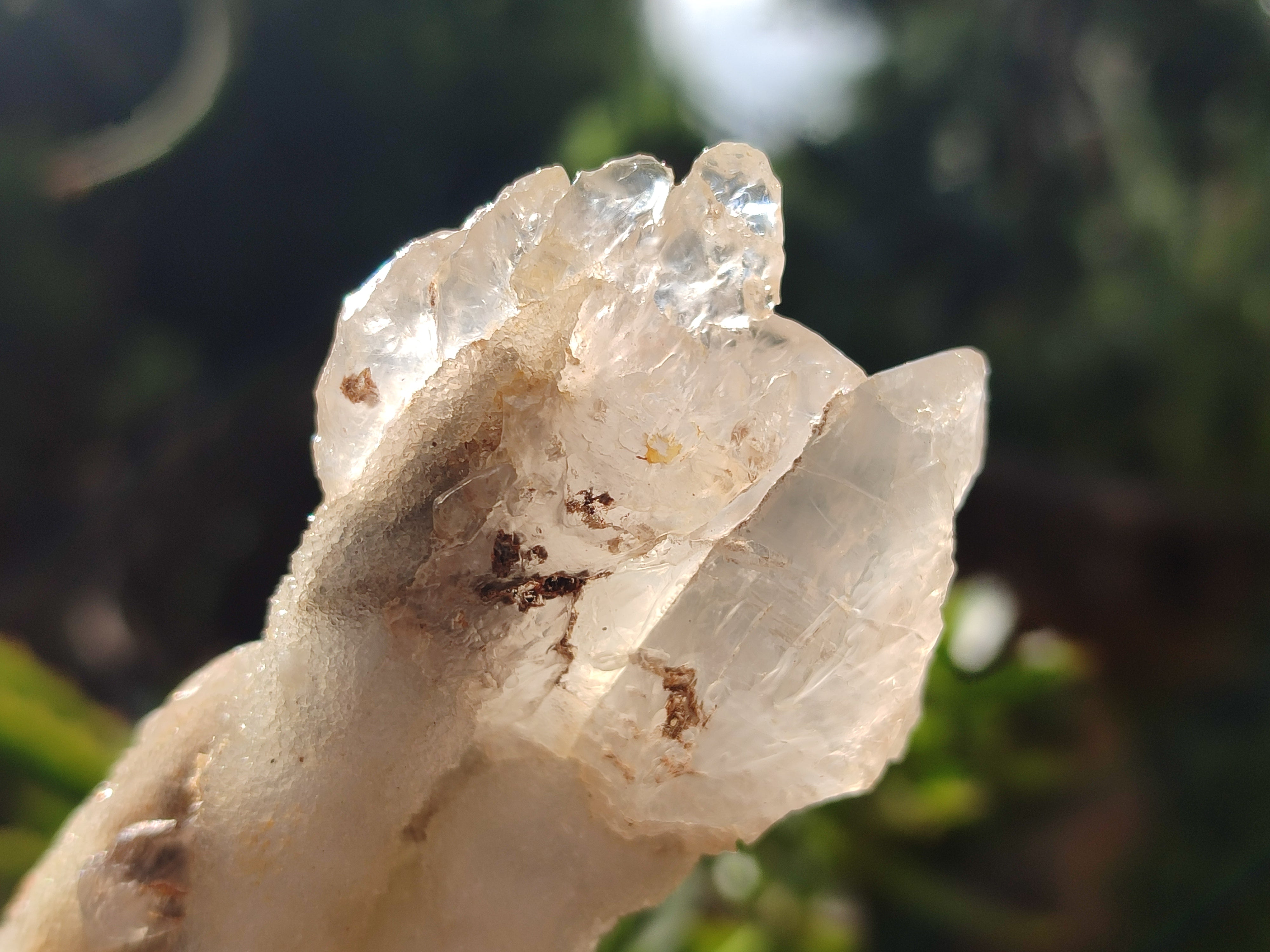 Natural Drusy Quartz Coated Calcite Pseudomorph Specimens x 6 From Alberts Mountain, Lesotho