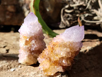 Natural Amethyst Spirit Quartz Crystals x 22 From Boekenhouthoek, South Africa