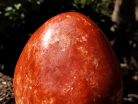 Polished Orange Twist Calcite Standing Free Form x 1 From Madagascar