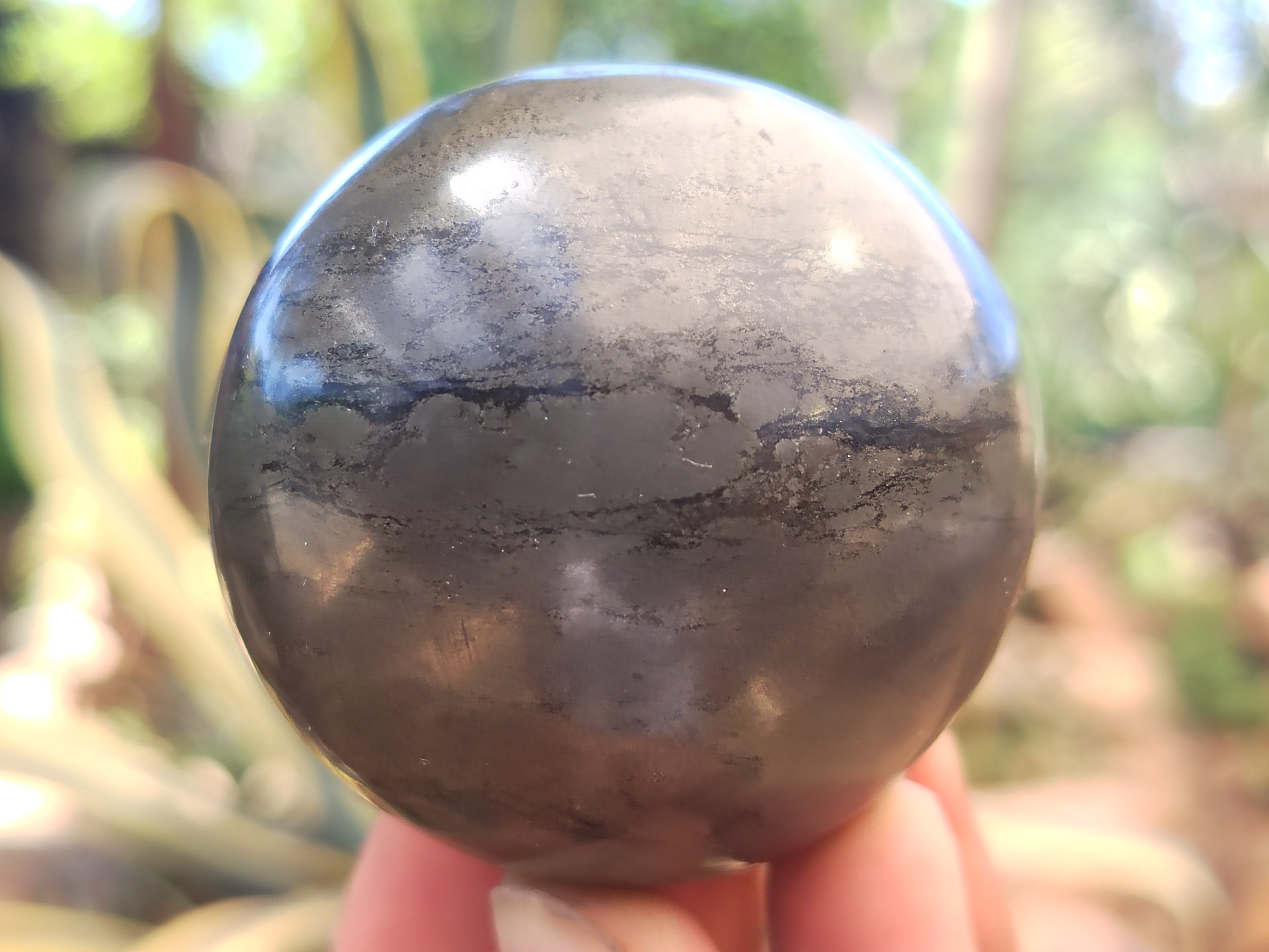 Polished Pharaoh Stone Spheres x 3 Zimbabwe